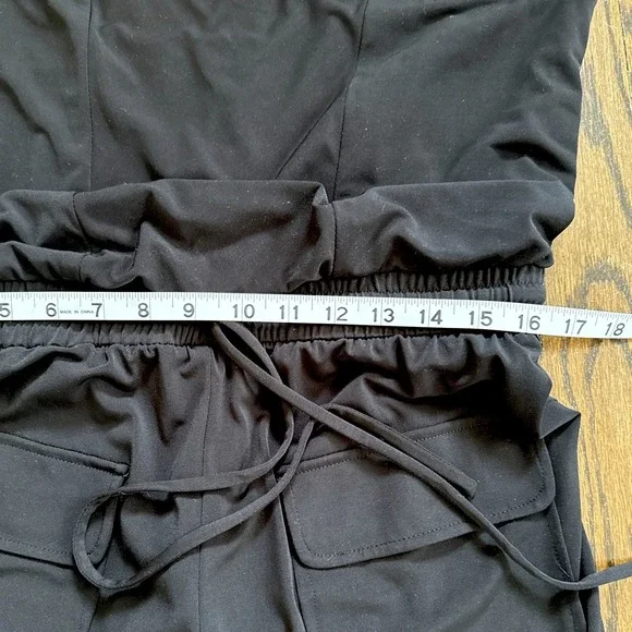 Vince‎ Camuto Black Sleeveless Wide Leg Jumpsuit Pantsuit - Picture 12 of 16